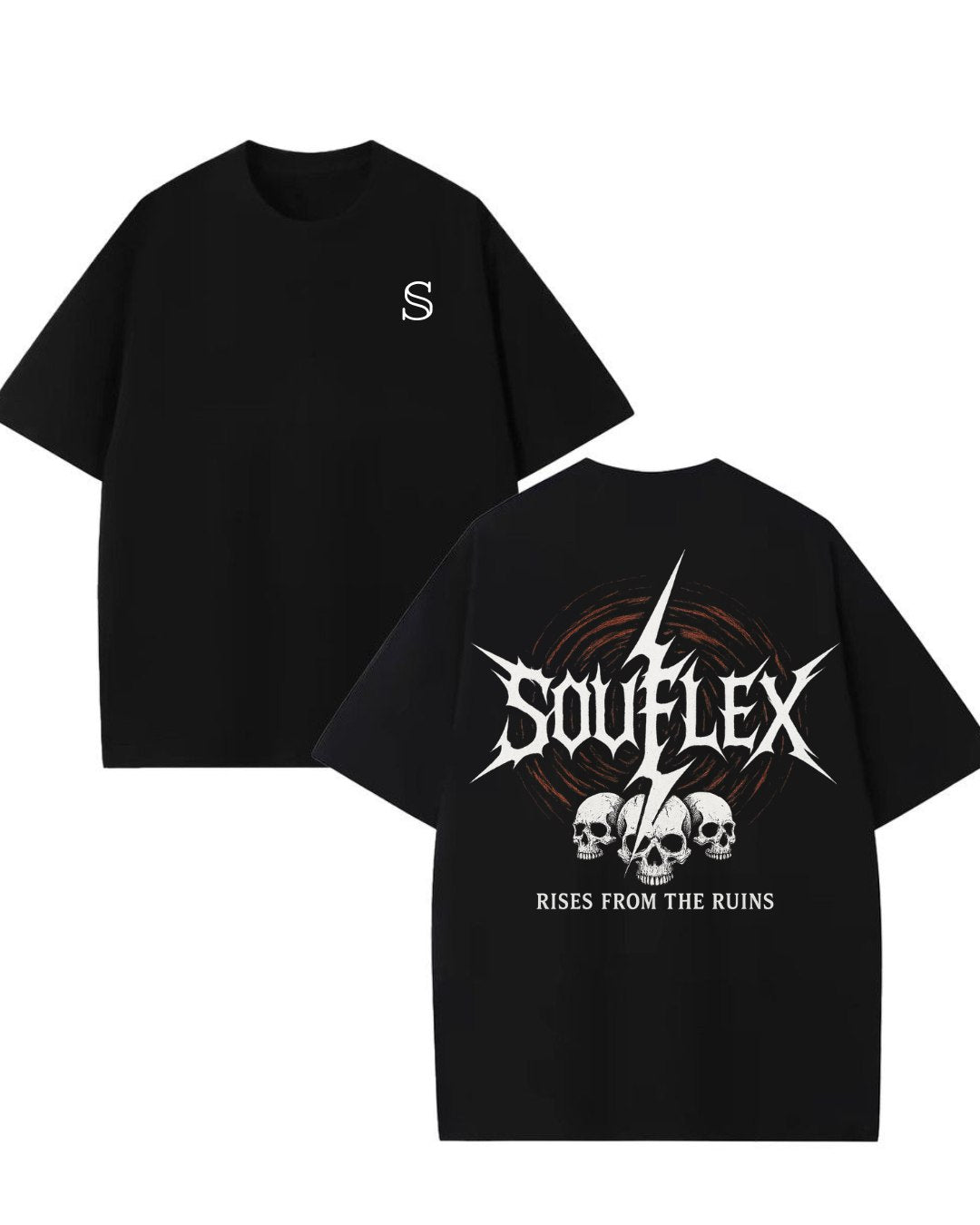 Rises From The Ruins Oversized Tee